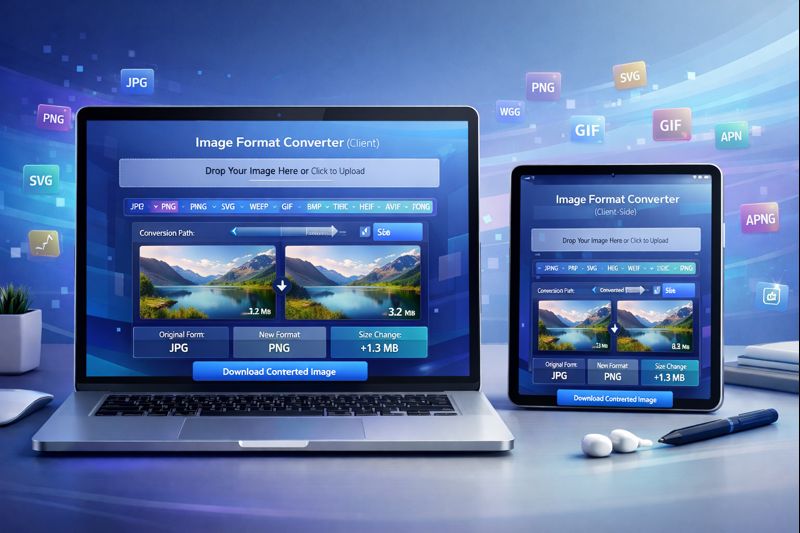 Image format converter tool