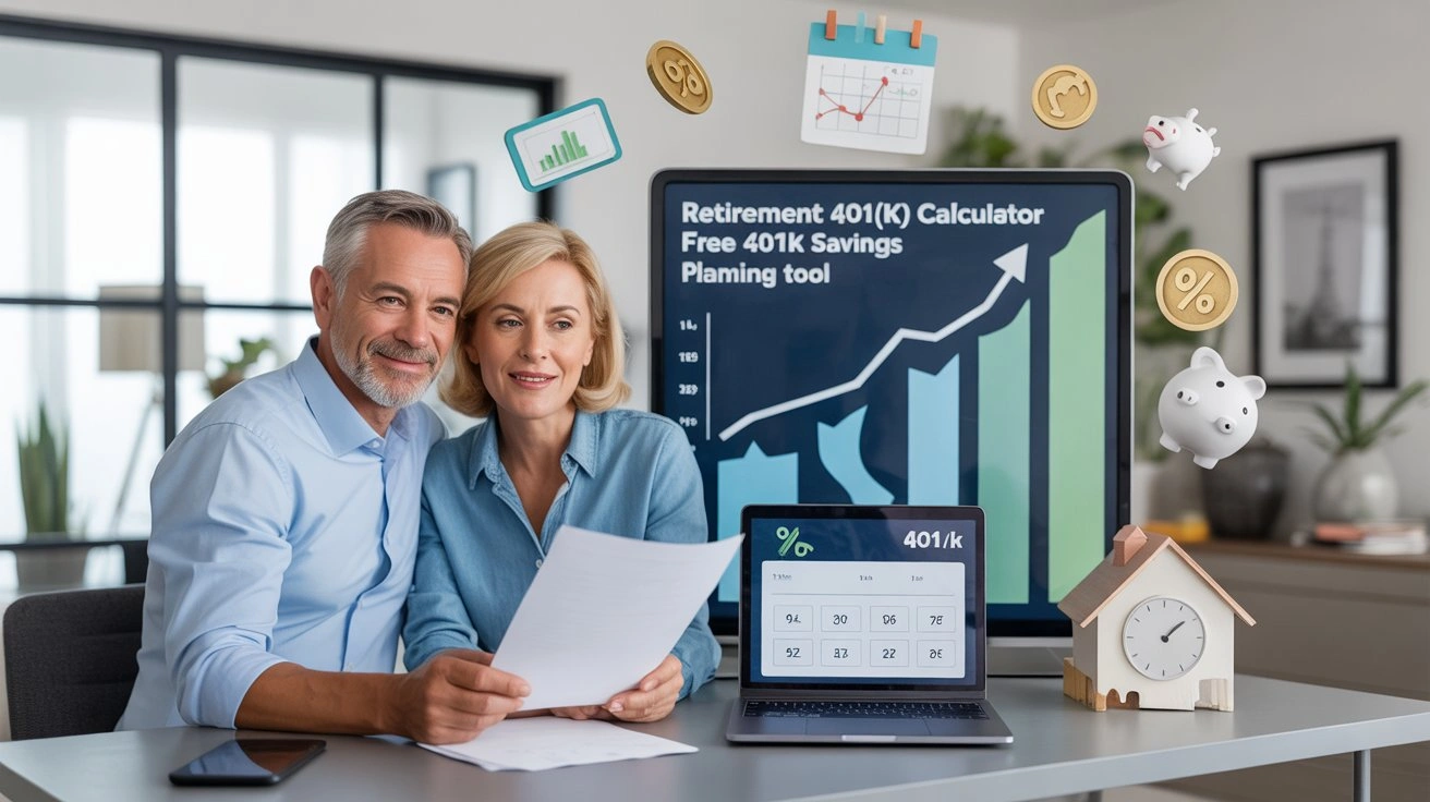 Retirement 401(k) Calculator - Free 401k Savings Planning Tool